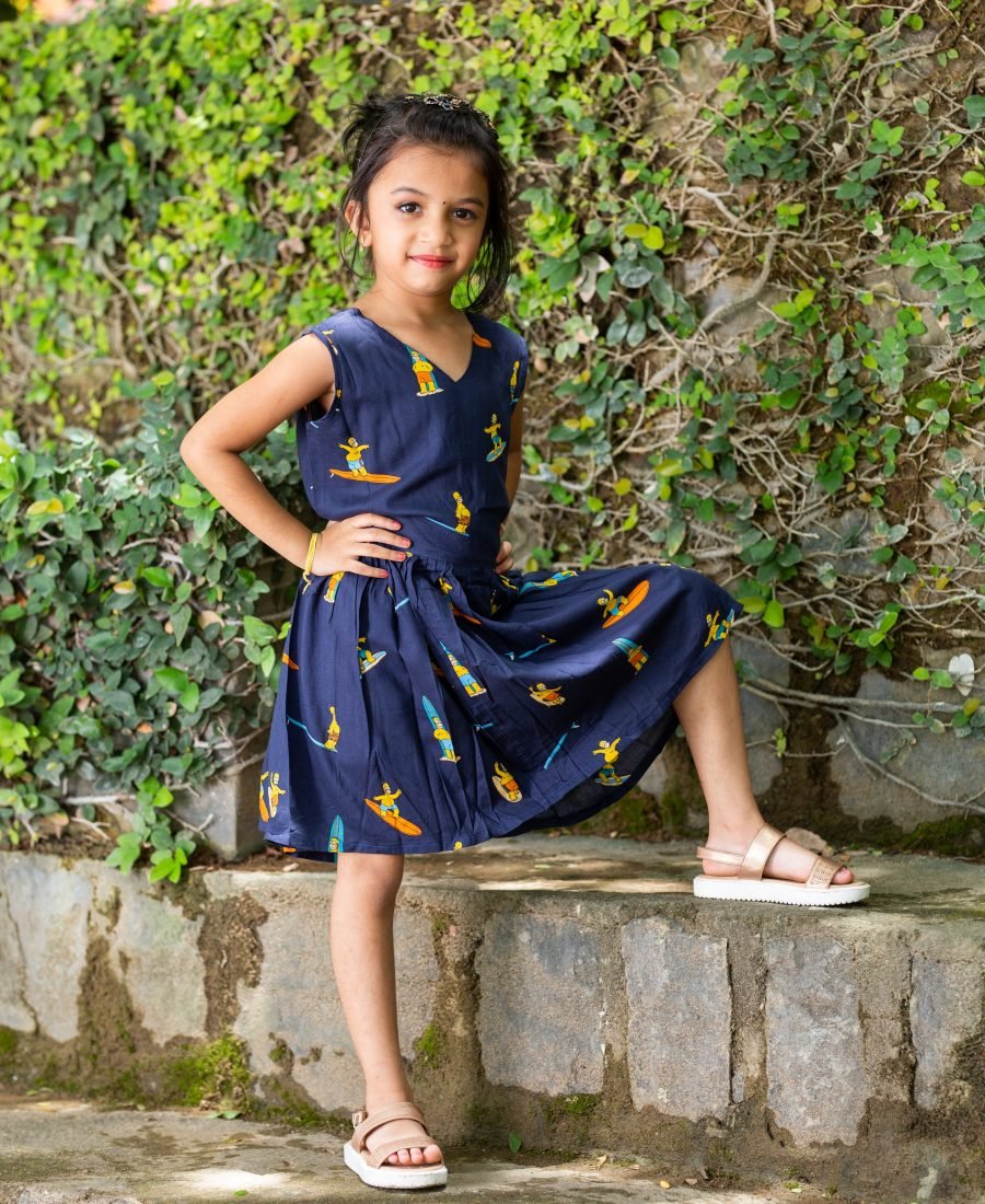 Summer BLUE Cotton Gown