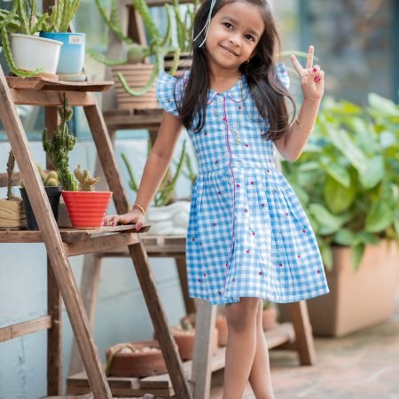 Summer Green Cotton Gown