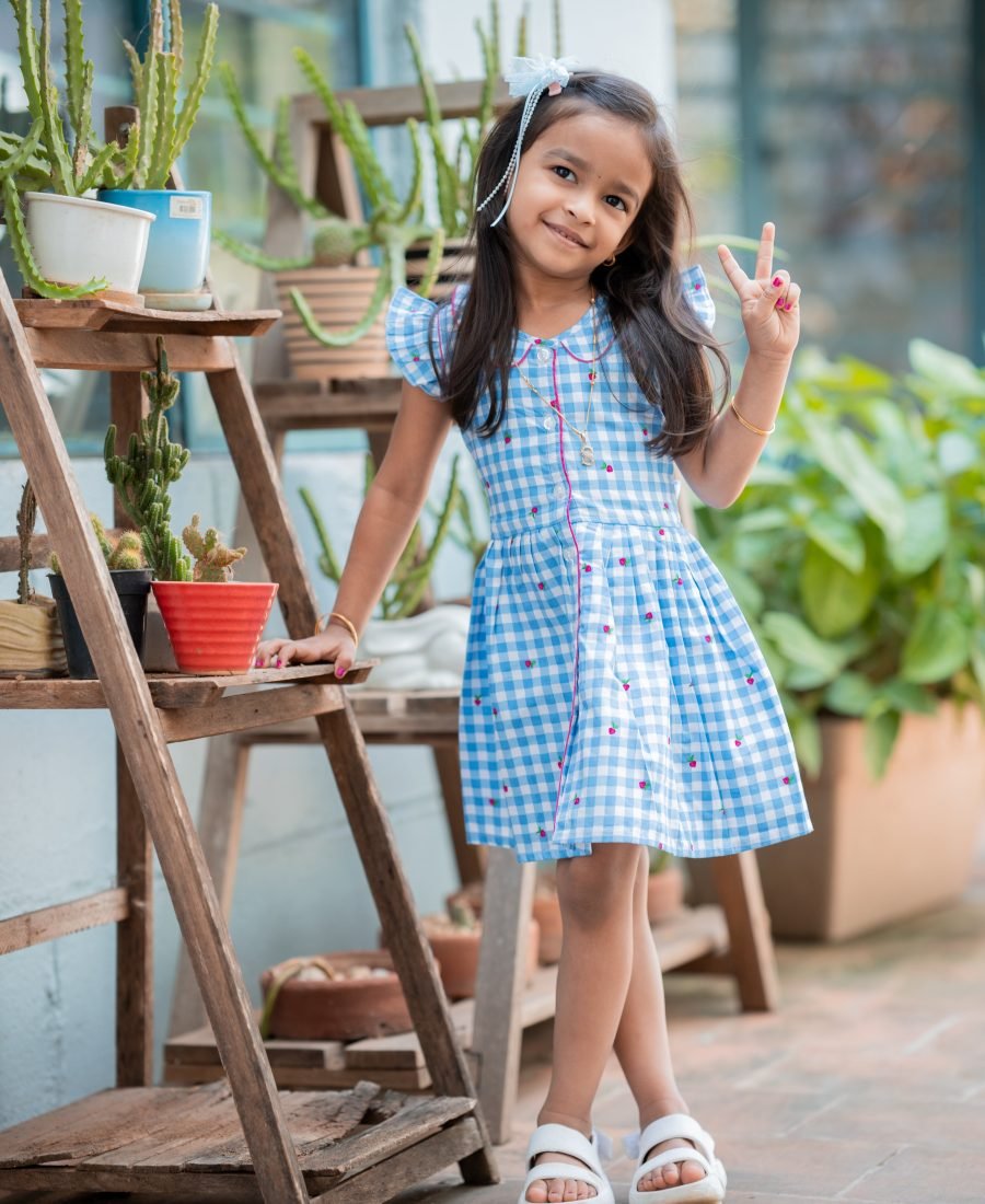 Summer Green Cotton Gown