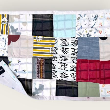 Multi Colour Artsilk Table Cloth/Small