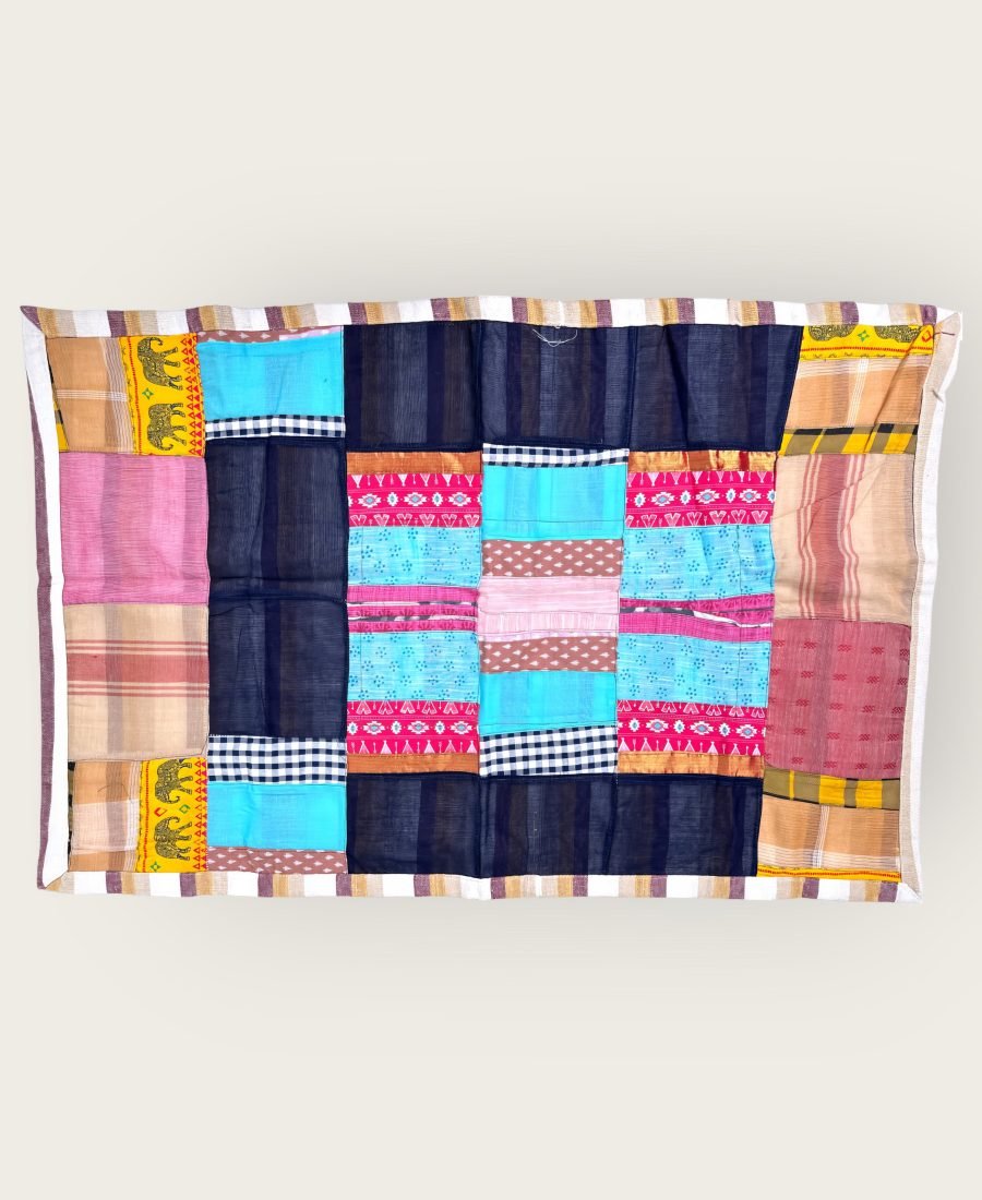 Multi Colour Artsilk Table Cloth/Small