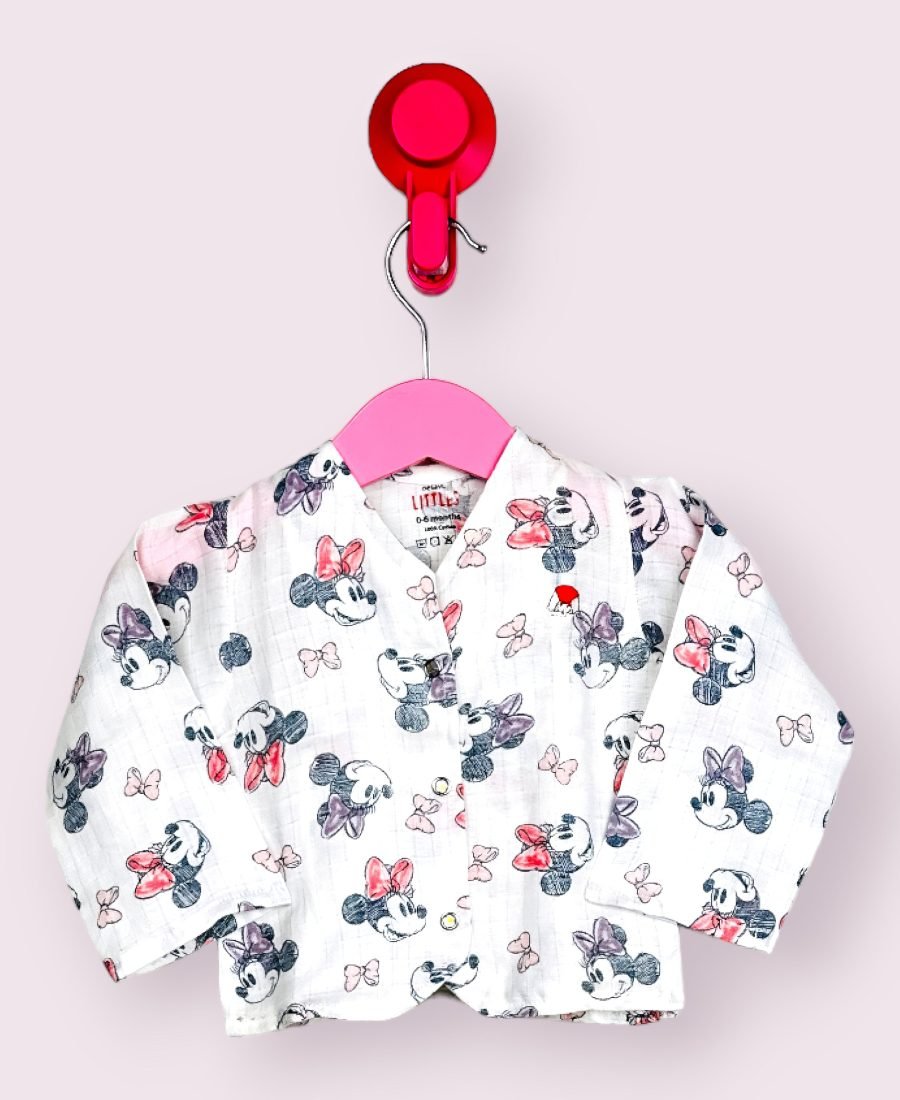 Mickey Print Full Sleeve Jabla/0-6 Month