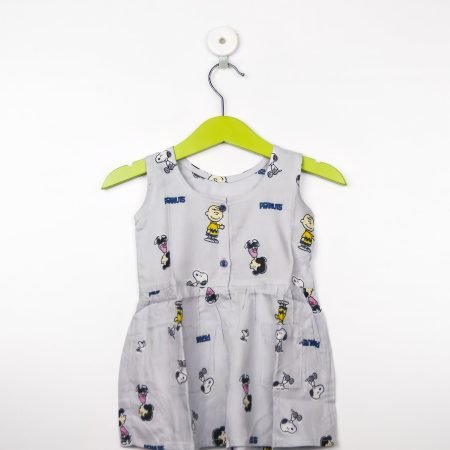 Tie Up Baby Peanuts Jumb Suit