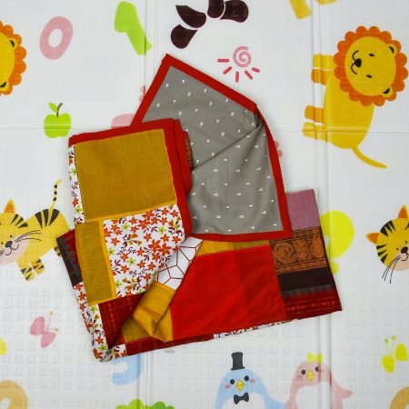 Bed Time Patch Work Quilt Three Layer Large Size