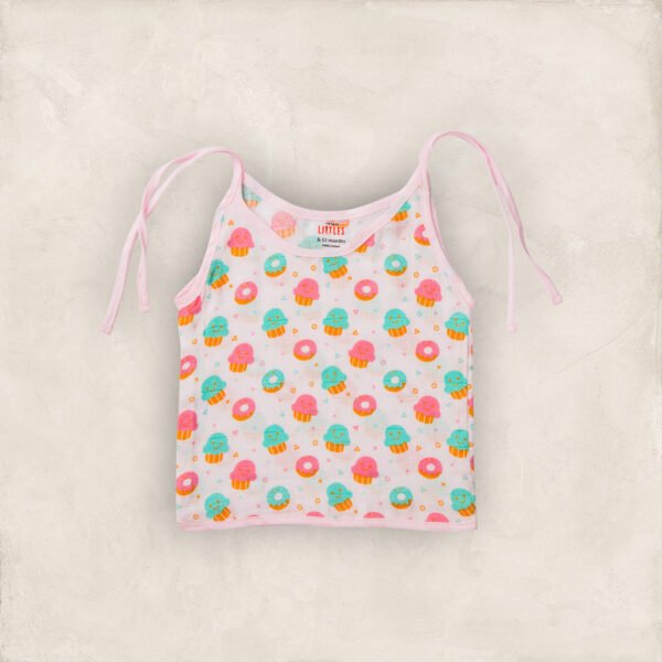Muslin Jabla Pink Set Tie Up Set of 3/0-6 Months