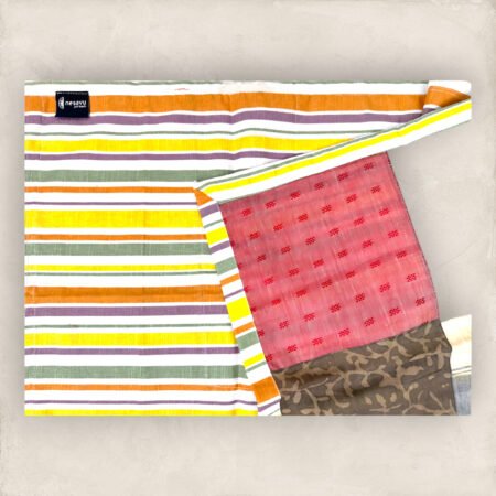Multi Colour Cotton Patch Work Babty Blanket/Medium