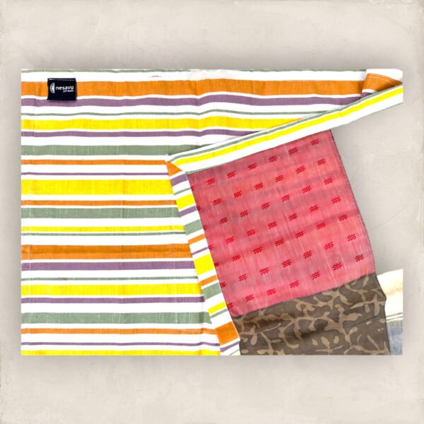 Multi Colour Cotton Patch Work Babty Blanket/Medium