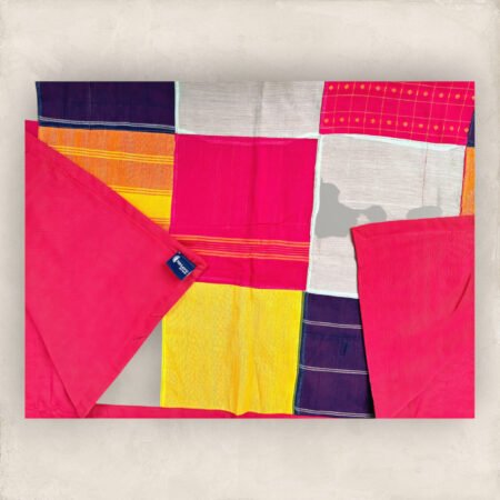 Multi Colour Cotton Patch Work Baby Blankets/Large