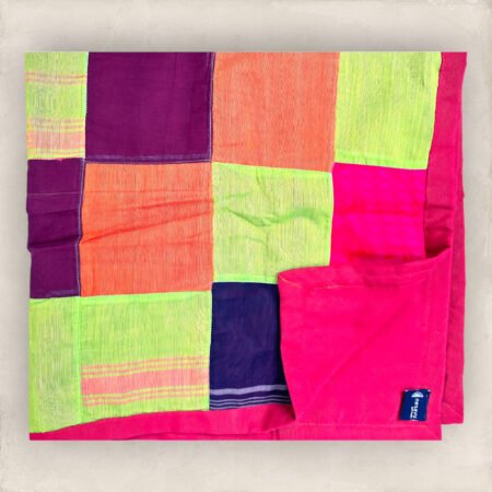 Multi Colour Cotton Patch Work Baby Blankets/Large