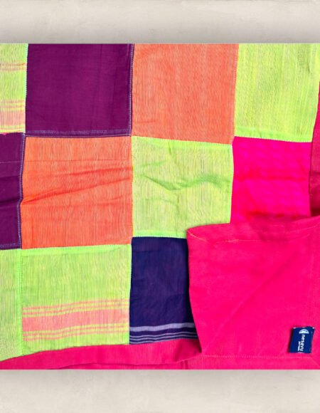 Multi Colour Cotton Patch Work Baby Blankets/Large