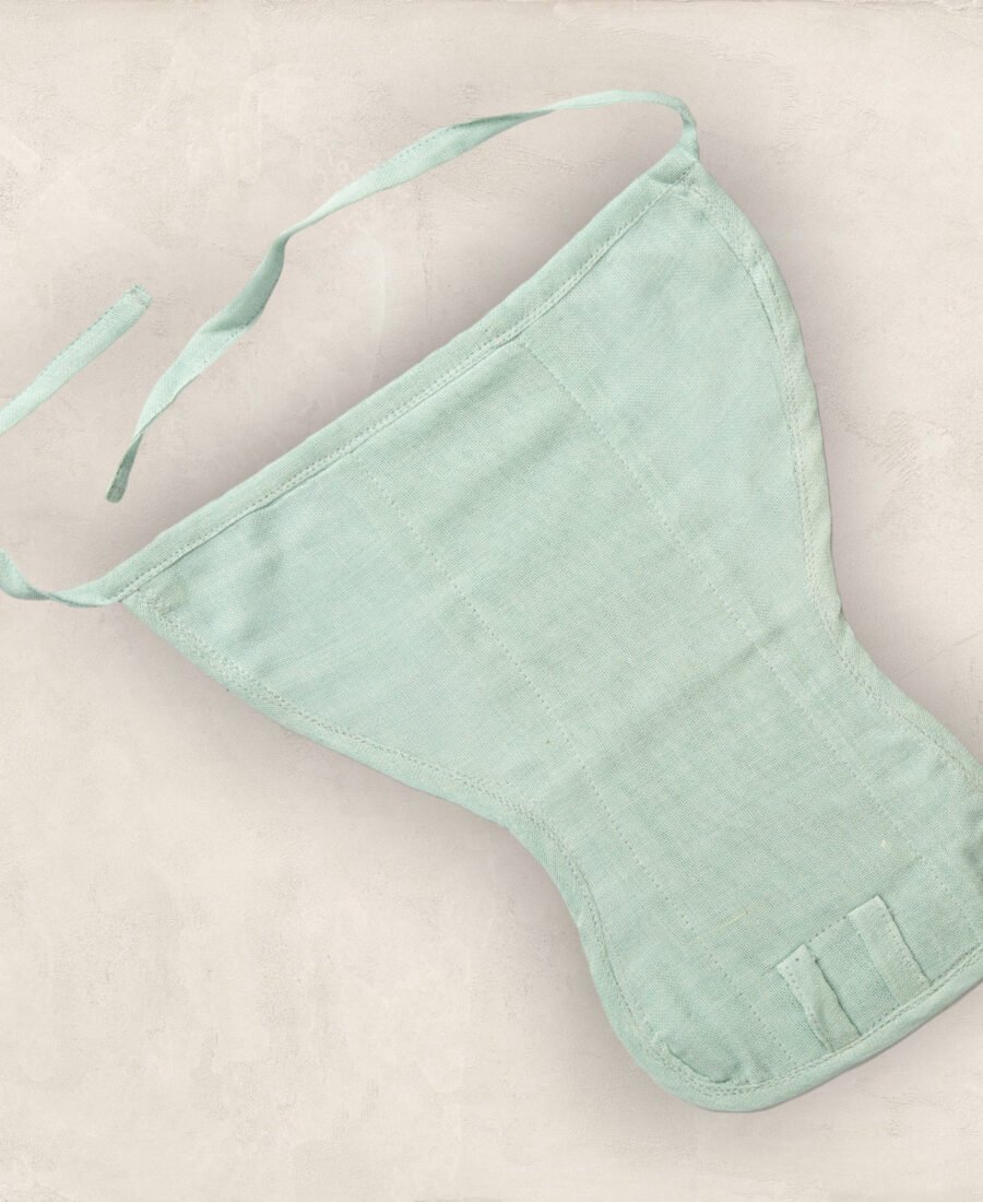 Soft Organic Cotton Nappy With Tie-Ups / New Born