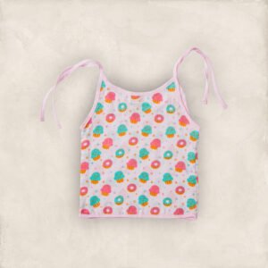 Muslin Jabla Pink Set Tie Up Set of 3/0-6 Months