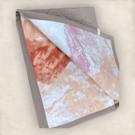 Three Layer Orange and Biege Carry Cloth/Large