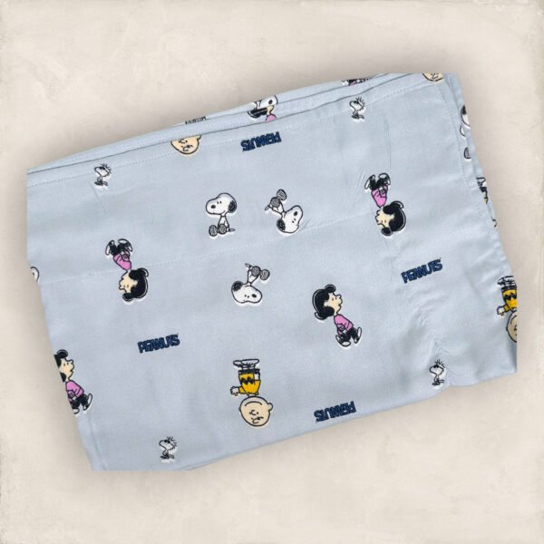 Grey Peanut Two Layered Cotton Holding Sheet