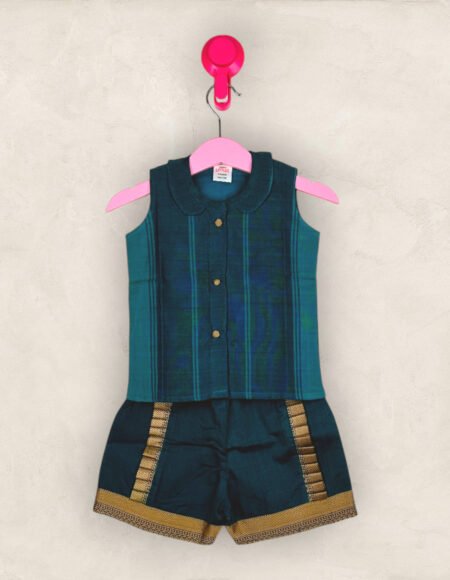 Aquamarine Blue Co-ord Set/1-2 Years