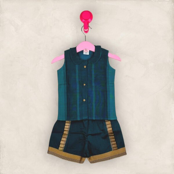 Aquamarine Blue Co-ord Set/1-2 Years
