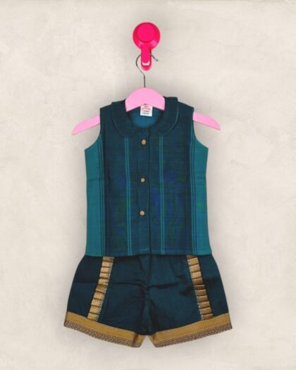 Aquamarine Blue Co-ord Set/1-2 Years