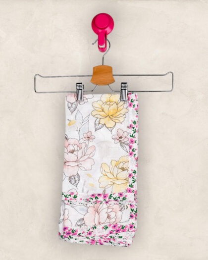 Floral Muslin Towel/Medium