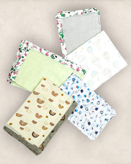 Green and Floral Muslin/Medium