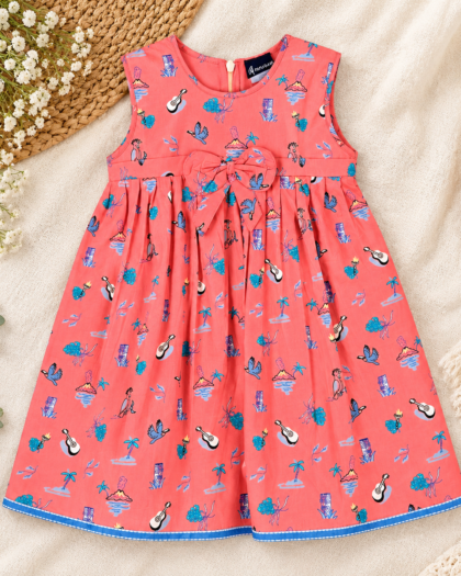 Pink Caribbean Frock