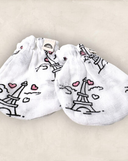 Organic Muslin Mittens
