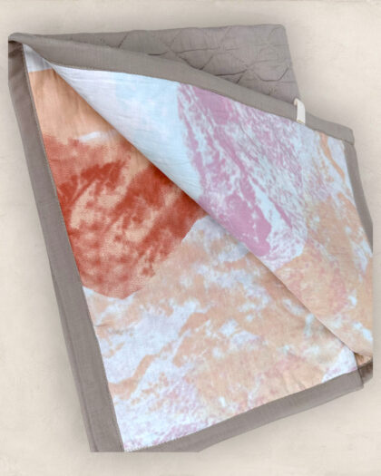 Three Layer Orange and Biege Carry Cloth/Large