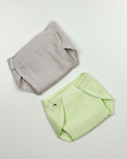 Soft Organic Cotton Nappy With Velcro
