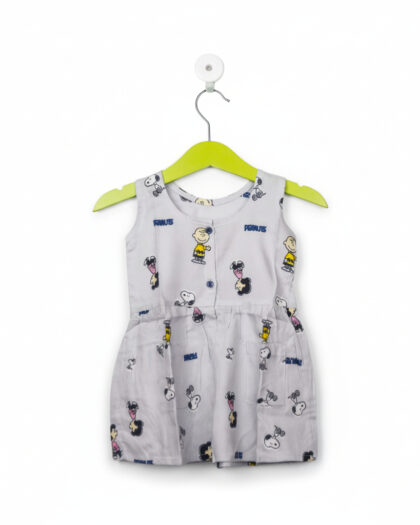 Tie Up Baby Peanuts Jumb Suit
