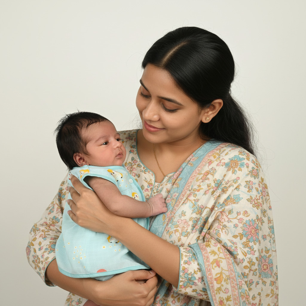 Double Muslin Yoke Pequin Jabla - Image 2