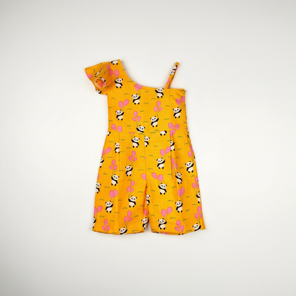 Yellow Panda Jumpsuit