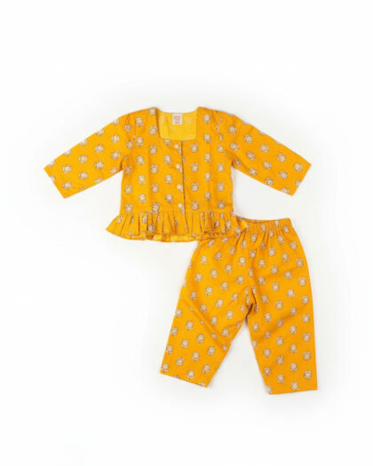 Yellow Floral Co-ord Set